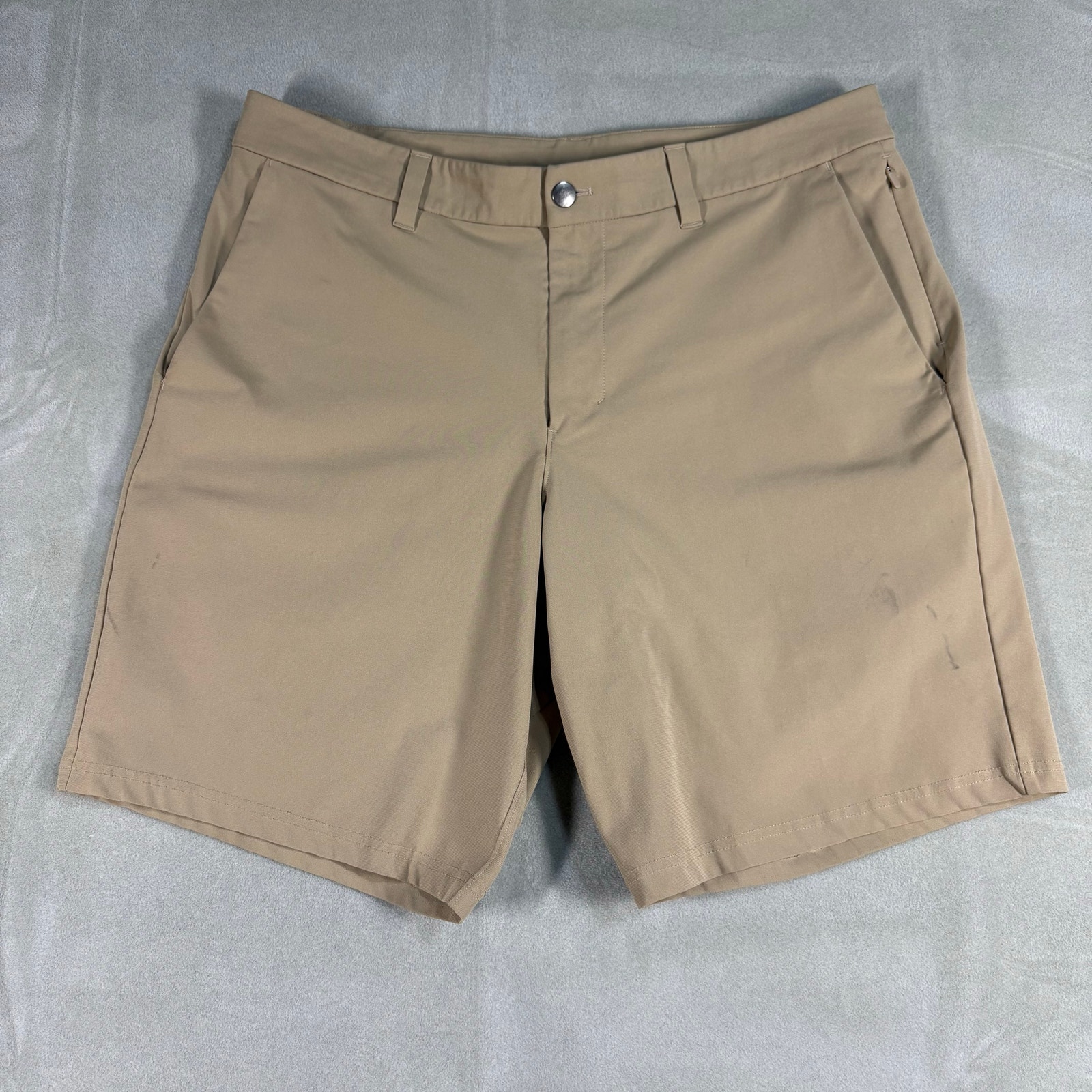 Lululemon Commission Short Warpstreme Size 34 Tan Preowned